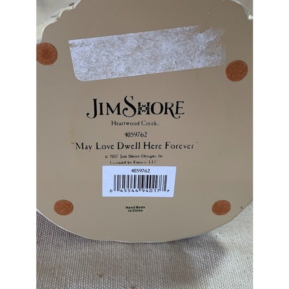 Jim Shore Angel May Love Dwell Here Forever Polyresin 4059762 - Picture 5 of 5